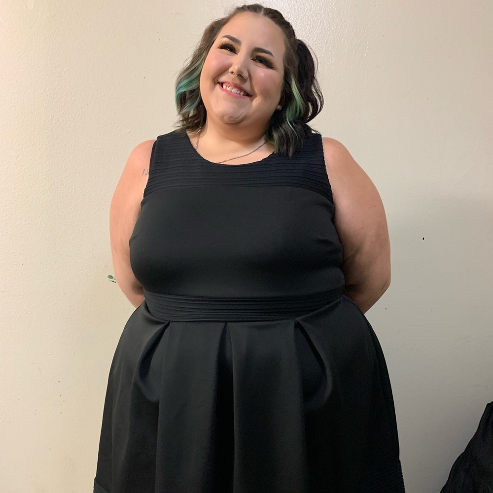 Lane Bryant Sleeveless Little Black Dress